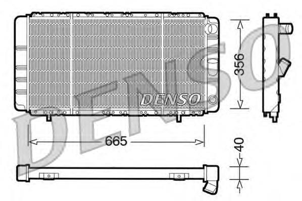 Купити 7700785734 Renault (RVI) Радіатор двигуна
