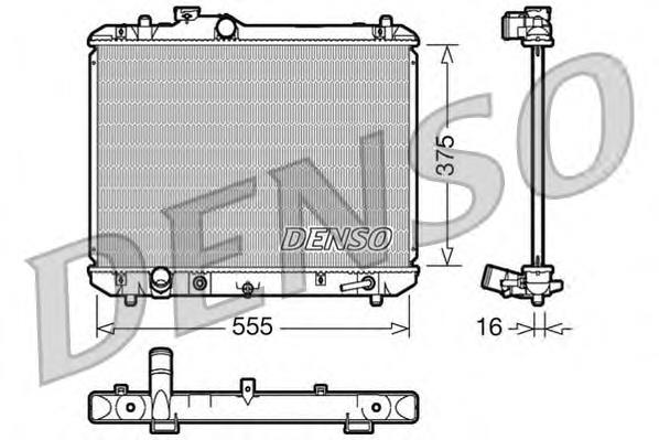 Радіатор DRM47007 Denso