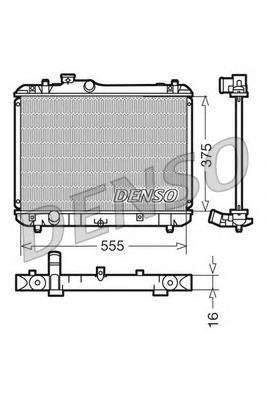 Радіатор DRM47008 Denso
