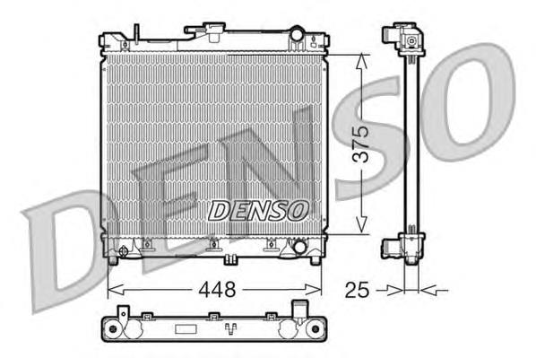 Радіатор DRM47014 Denso