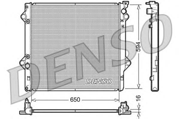 Радіатор DRM50036 Denso