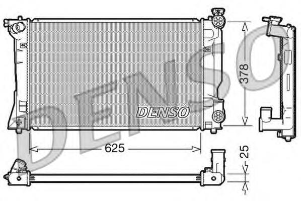 Радіатор DRM50035 Denso
