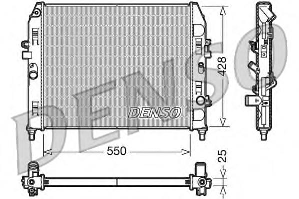 Радіатор LFG215200E Mazda