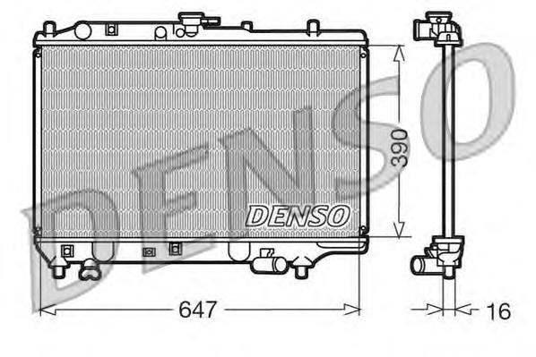 Радіатор DRM44006 Denso