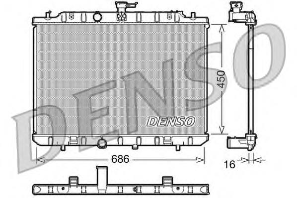 Радіатор основний Denso DRM46006 ціна, від 129.25 USD