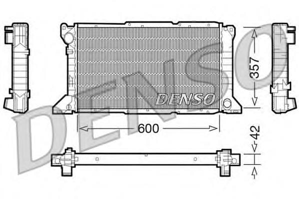 Радіатор DRM10100 Denso