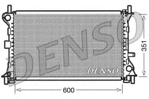 Радіатор охолодження двигуна DRM10052 Denso