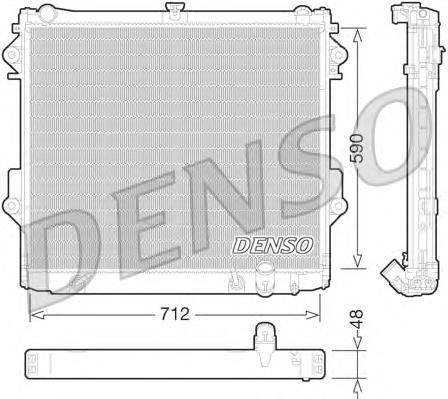 Радіатор основний Denso DRM50074 ціна, від 245.54 USD