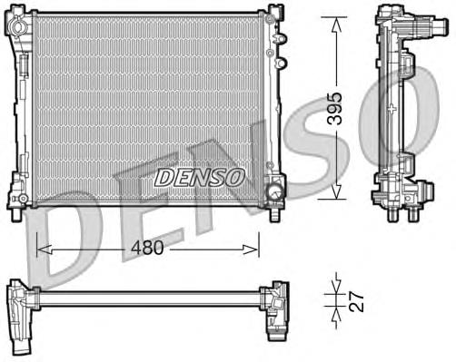 Радіатор основний Denso DRM13014 ціна, від 88.99 USD