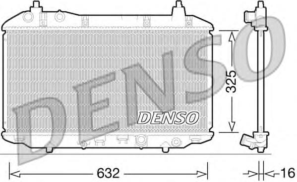Радіатор охолодження Denso DRM40031