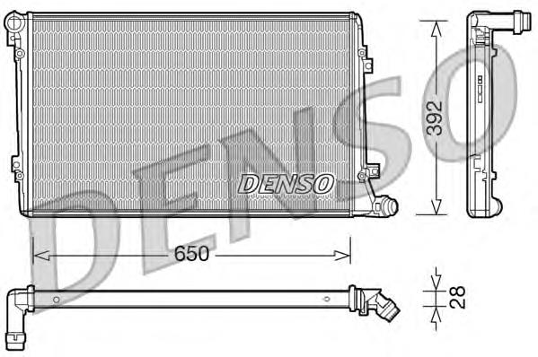 Радіатор DRM32019 Denso