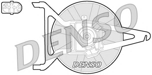 DER21020 Denso електровентилятор охолодження в зборі (двигун + крильчатка)
