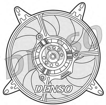 Вентилятор радіатора Denso DER09290 ціна, від 148.02 USD