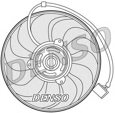 DER27001 Denso Електровентилятор радіатора