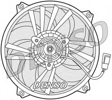 Купити DER21015 Denso Електровентилятор охолодження в зборі (двигун + крильчатка)