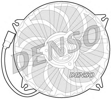 Купити DER07007 Denso Електровентилятор охолодження в зборі (двигун + крильчатка)