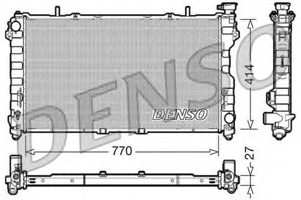 Радіатор DRM06011 Denso