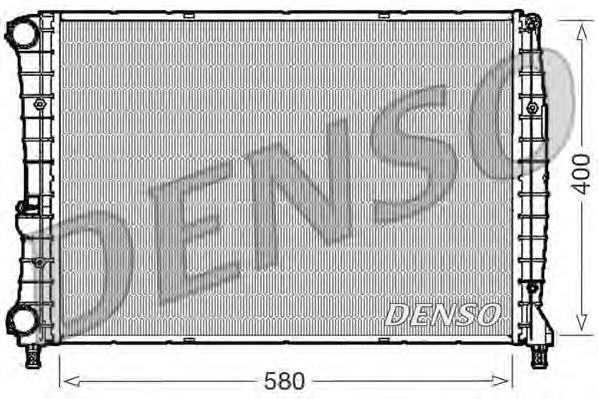Купити DRM01002 Denso Радіатор двигуна