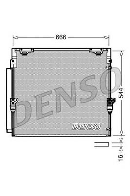 DCN50036 Denso Конденсатор