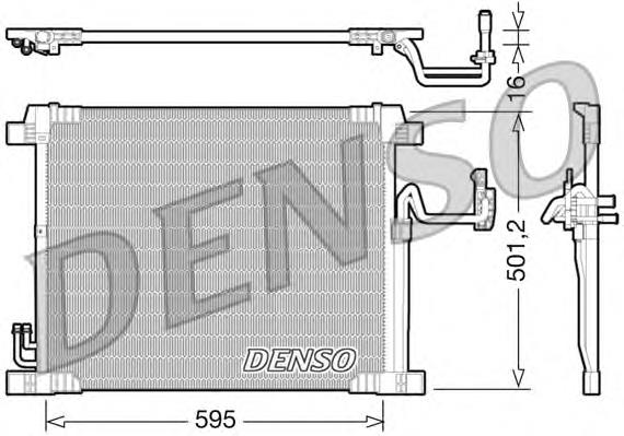 Конденсатор кондиціонера Denso DCN46012 ціна, від 155.52 USD