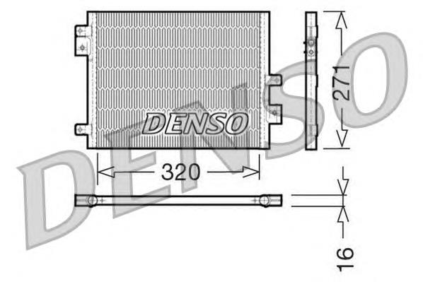 DCN28002 Denso Конденсатор