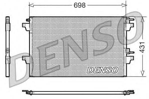 Радіатор охолодження кондиціонера Denso DCN23021