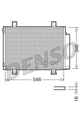 DCN47001 Denso Конденсатор
