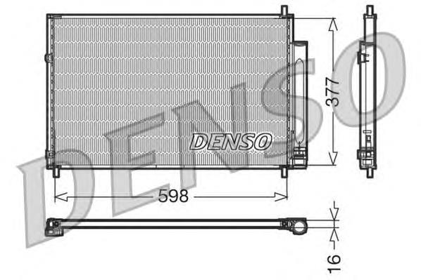 DCN50006 Denso Конденсатор