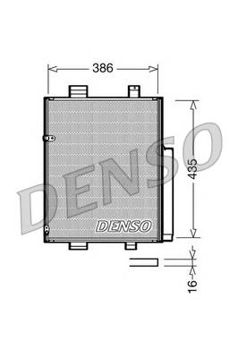 Конденсатор кондиціонера Denso DCN35001 ціна, від 135.31 USD