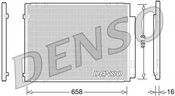Конденсатор кондиціонера Denso DCN51010 ціна, від 95.44 USD