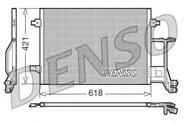Радіатор охолодження кондиціонера Denso DCN02013