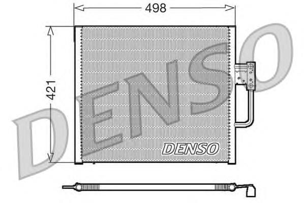 Радіатор охолодження кондиціонера Denso DCN05015