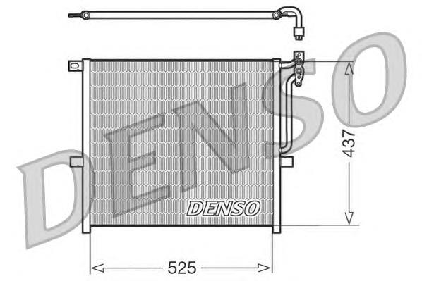 DCN05008 Denso Конденсатор