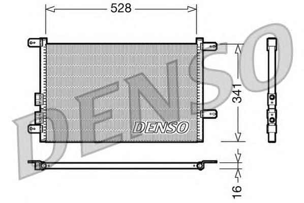 DCN01003 Denso Конденсатор