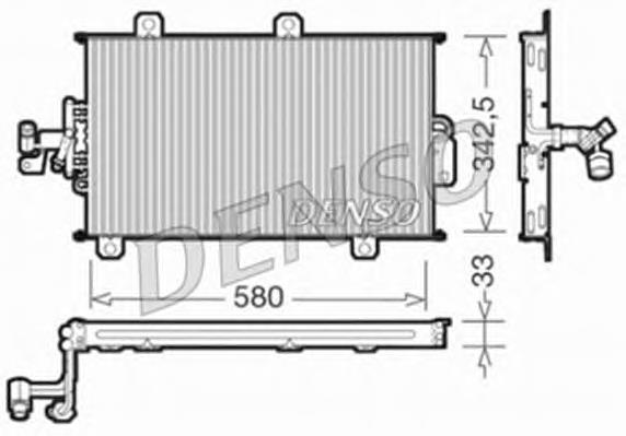 Купити 7618916 Fiat/Alfa/Lancia Радіатор системи охолодження кондиціонера