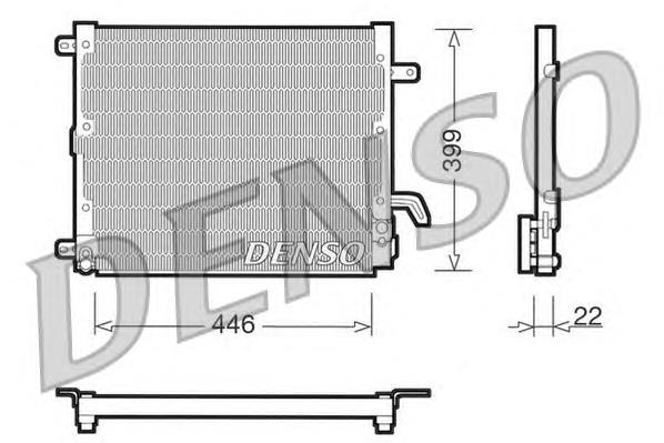 7799352 Fiat/Alfa/Lancia Конденсатор
