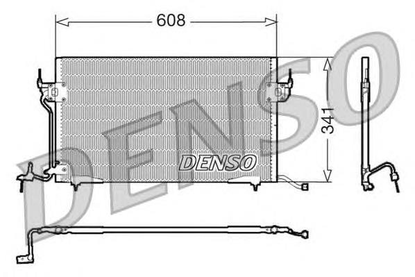 DCN21010 Denso Конденсатор