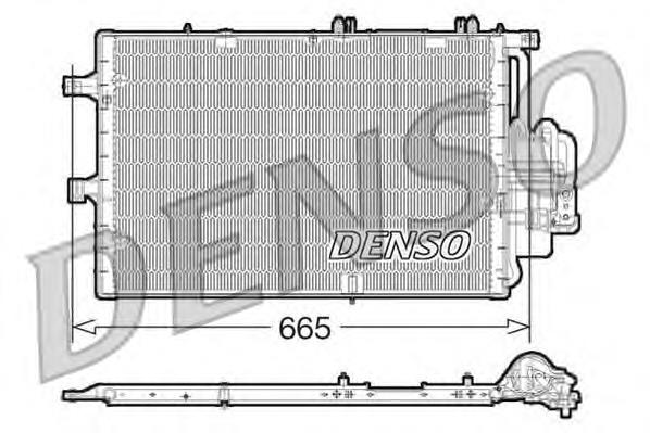 Радіатор кондиціонера DCN20017 Denso