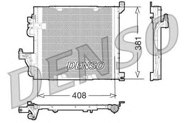 Конденсатор кондиціонера Denso DCN20012 ціна, від 93.44 USD