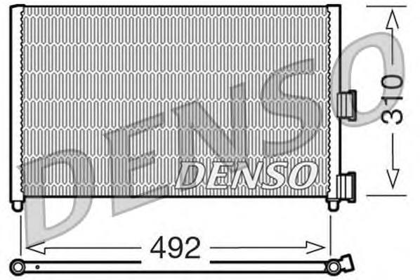 Конденсатор кондиціонера Denso DCN09071 ціна, від 46.11 USD
