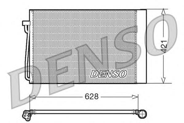 Радіатор охолодження кондиціонера Denso DCN05018