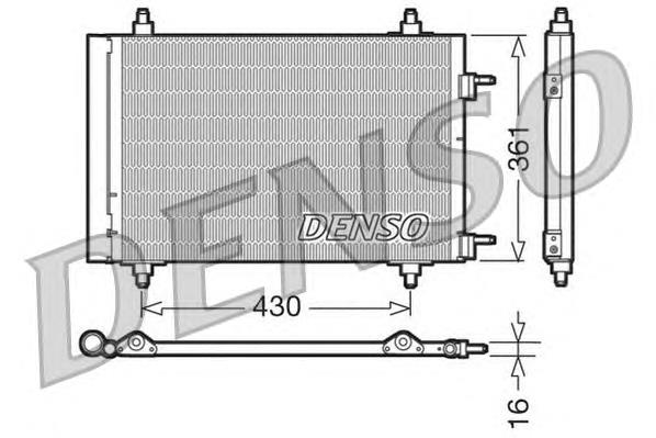 DCN07019 Denso Конденсатор