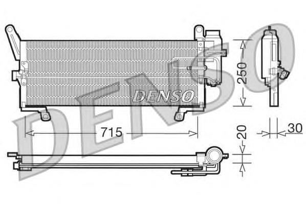 Конденсатор кондиціонера Magneti Marelli BC114 ціна, від 341.89 USD