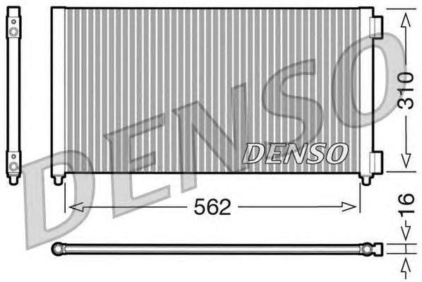 Радіатор охолодження кондиціонера Denso DCN09102