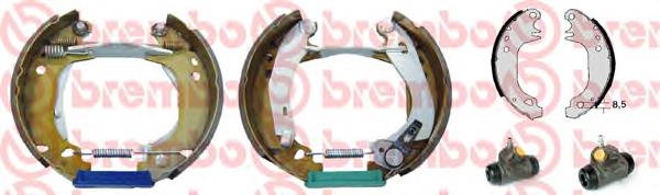 Колодки гальмові задні, барабанні ZF Parts 0635303019 ціна, від 4.23 USD