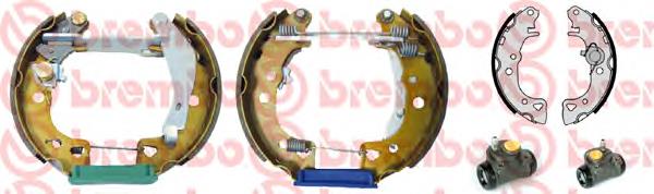 Колодки гальмові задні, барабанні K61055 Brembo