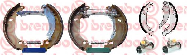 Колодки гальмові задні, барабанні K61077 Brembo