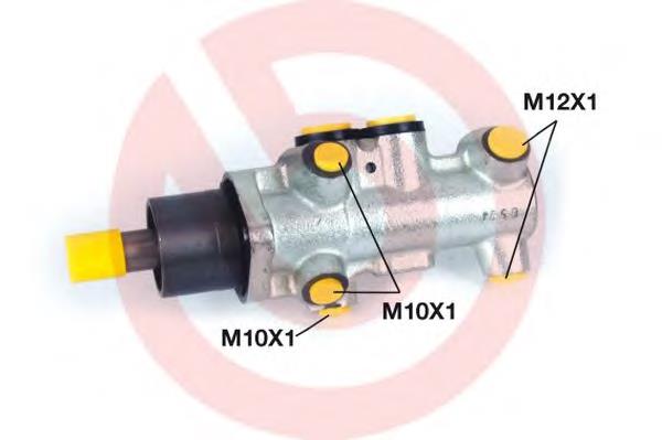 Циліндр гальмівний, головний M68009 Brembo