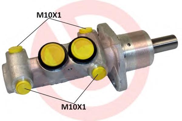 Циліндр головний гальма (Гідротормоз) Brembo M68001 ціна, від 30.77 USD