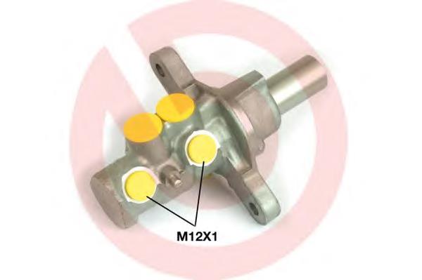 Купити M61073 Brembo Головний гальмівний циліндр